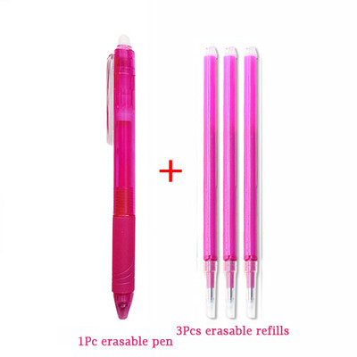 0,7 mm Magic Erasable Pen Press Gel Pen Set 8 boja Izbrisivi štap za punjenje Gel tinta Uredski materijal Olovke na uvlačenje Perive ručke