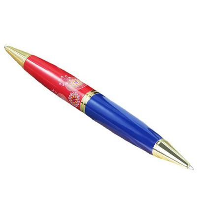 Metalne kemijske olovke 2 u 1 Kreativna crna/plava tinta Alati za potpis Višebojna kemijska olovka Pribor za pisanje učenika Školski pribor