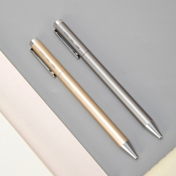 Химикалки с метални надписи Deli Mijia Гелова писалка PREMEC Smooth Switzerland пълнител 0,5 мм Японска писалка с черно синьо мастило Подарък
