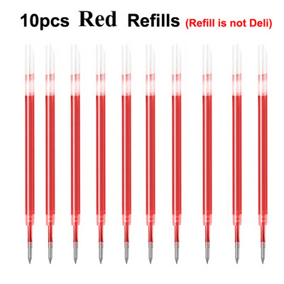 Deli metalne olovke za natpise Mijia gel olovka PREMEC Smooth Switzerland Refill 0,5 mm Japanska crna i plava tinta olovka za potpis na poklon