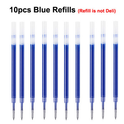 Deli metalne olovke za natpise Mijia gel olovka PREMEC Smooth Switzerland Refill 0,5 mm Japanska crna i plava tinta olovka za potpis na poklon