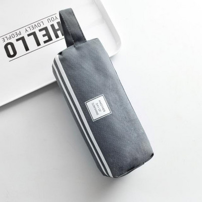 Nagy kapacitású vászon tolltartó Dupla iskolai tolltartó Irodaszer táska Tárolótáska tok Irodaszerek diák ajándékdoboz