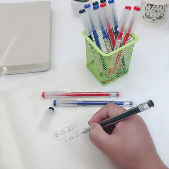 0,35 мм гел комплект химикалки Червен/черен/син пълнител с мастило Пръчка Японски MUJIs Писалка за дръжка Училищни канцеларски принадлежности Канцеларски материали