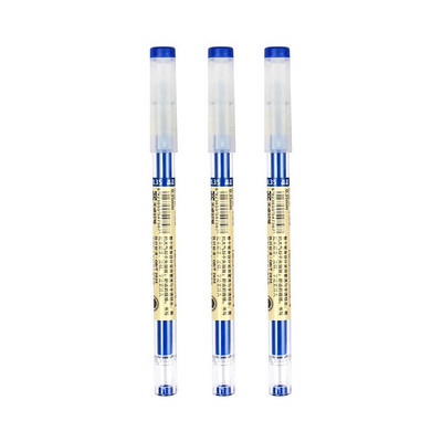 0,35 mm gēla komplekta pildspalvas Sarkanas/melnas/zilas tintes uzpildes stieņa japāņu MUJI pildspalva rokturam Skolas biroja rakstīšanas piederumi