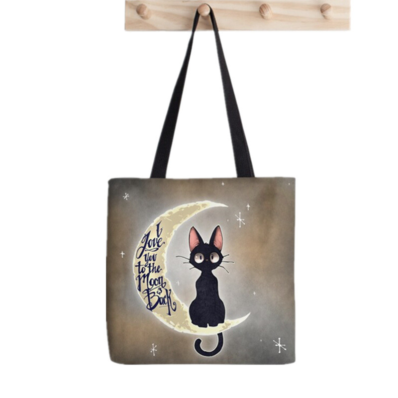 Shopper Anatomy Black Print Tote Geantă Print Tote Geantă femei Harajuku Shopper Handbag Fată Geantă de cumpărături Lady Canvas Bag