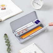 Pernica Organizator Prijenosna plastična kutija za pisarice Dvoslojna pernica Pernica za studente Pernica za papirnice