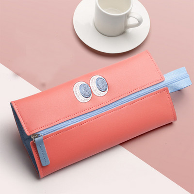 Kreslené monštrum veľkokapacitné PU vrecúško na pero Anime Materiál Papiernictvo Školské potreby Kawaii Puzdro na ceruzku пенал школьный Estuche