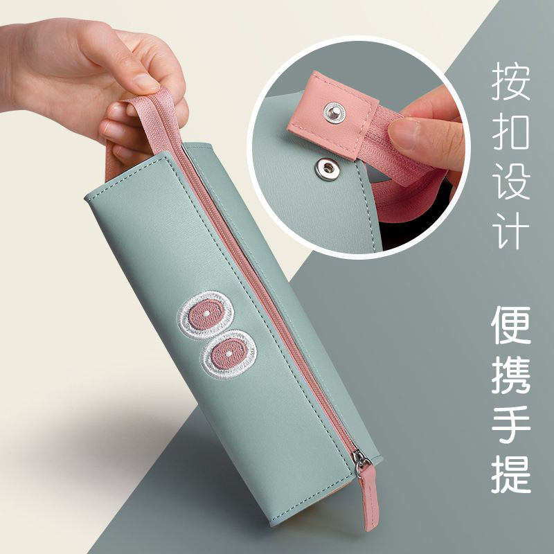 Kreslené monštrum veľkokapacitné PU vrecúško na pero Anime Materiál Papiernictvo Školské potreby Kawaii Puzdro na ceruzku пенал школьный Estuche