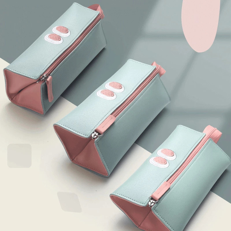 Kreslené monštrum veľkokapacitné PU vrecúško na pero Anime Materiál Papiernictvo Školské potreby Kawaii Puzdro na ceruzku пенал школьный Estuche