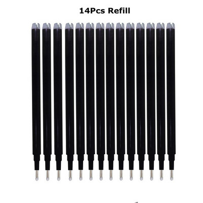 0,7 mm magické vymazateľné pero, sada gélových pier, 8 farieb, vymazateľná náhradná tyčinka s gélovým atramentom, papiernictvo, zasúvateľné perá, umývateľná rukoväť