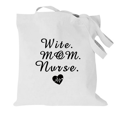 Naiste ostukott suure mahutavusega ostjate organiseerija õlakotid, reisimiseks mõeldud kandekott vabaaja lõuendist õdede sari