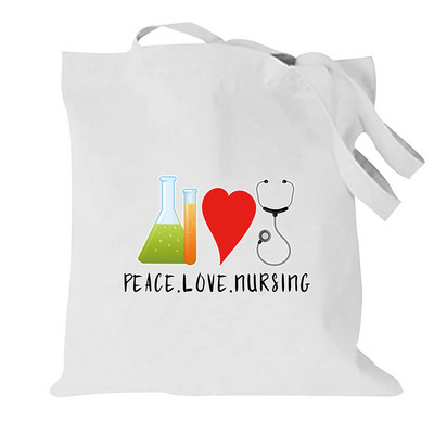 Naiste ostukott suure mahutavusega ostjate organiseerija õlakotid, reisimiseks mõeldud kandekott vabaaja lõuendist õdede sari