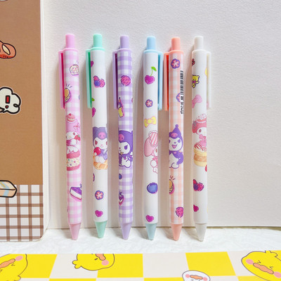 Yatniee Anime Papiernictvo Kawaii Pero Cartoon Roztomilé Školské Pomôcky Perá Sada Japonské Pero Roztomilé Veci Gélové Pero Písacie Pomôcky