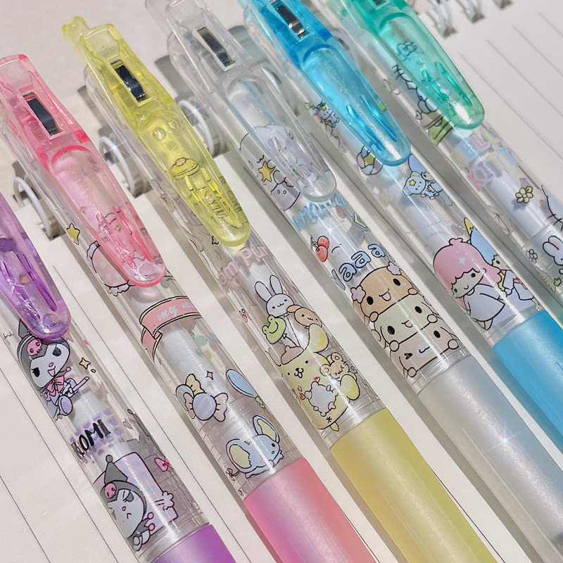 Yatniee Anime Papiernictvo Kawaii Pero Cartoon Roztomilé Školské Pomôcky Perá Sada Japonské Pero Roztomilé Veci Gélové Pero Písacie Pomôcky