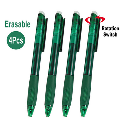 0,7 mm 0,5 mm Brisiva olovka s punjenjem Slide Press Ručka koja se može prati Plava crna tinta Štapići za tiskanice u 8 boja Izbrisive gel olovke