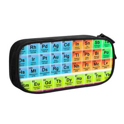 Science Chemistry Pattern Μολυβοθήκες για κορίτσια Αγόρια Μεγάλης χωρητικότητας Chemical Lab Tech Formulas Σχολικά αξεσουάρ τσάντα στυλό