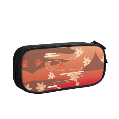 Kawaii Genshin Impact Anime žaidimų pieštukų dėklas berniukams Gilrs Custom Kaedehara Kazuha Burst didelės talpos rašiklio maišelio dėžutės raštinės reikmenys