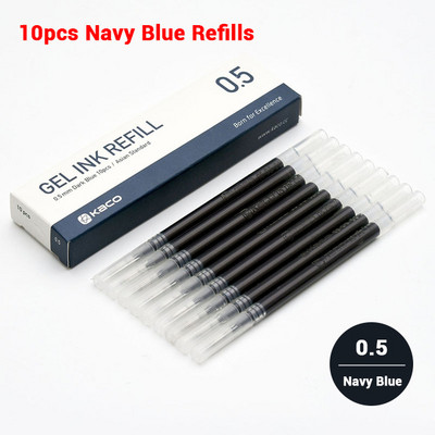 KACO 5Pc/Lot Kawaii gel olovke Set retro vintage olovke na uvlačenje Pučka 0,5 mm tinta u boji Školski ured Studentski pribor