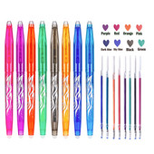 Stilo de ștergere de 0,5 mm Instrumente de desen colorate Scriere pentru studenți Articole de birou Negru/Roșu/Albastru/Verde/Roz/Portocaliu/Violet