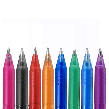 0,5 мм изтриваема писалка Цветни инструменти за рисуване Канцеларски материали за студенти Черен/Червен/Син/Зелен/Розов/Оранжев/Лилав Гел химикал