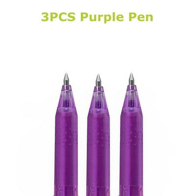 Stilo de ștergere de 0,5 mm Instrumente de desen colorate Scriere pentru studenți Articole de birou Negru/Roșu/Albastru/Verde/Roz/Portocaliu/Violet