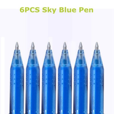 Stilo de ștergere de 0,5 mm Instrumente de desen colorate Scriere pentru studenți Articole de birou Negru/Roșu/Albastru/Verde/Roz/Portocaliu/Violet