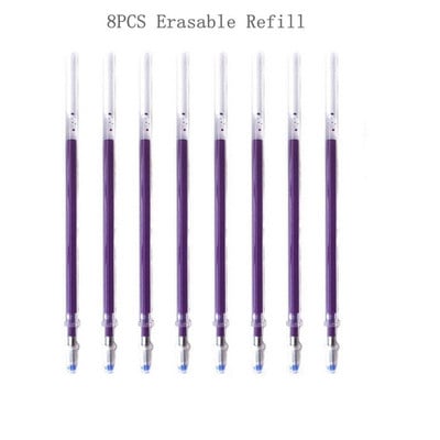 Stilo de ștergere de 0,5 mm Instrumente de desen colorate Scriere pentru studenți Articole de birou Negru/Roșu/Albastru/Verde/Roz/Portocaliu/Violet