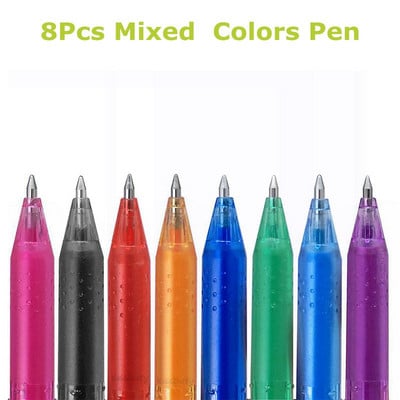 Stilo de ștergere de 0,5 mm Instrumente de desen colorate Scriere pentru studenți Articole de birou Negru/Roșu/Albastru/Verde/Roz/Portocaliu/Violet