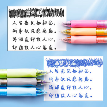 3 бр./компл. магически изтриваеми гел химикалки за училищни тетрадки за писане канцеларски материали 0,5 mm черно синьо мастило за пълнене Kawaii канцеларски материали