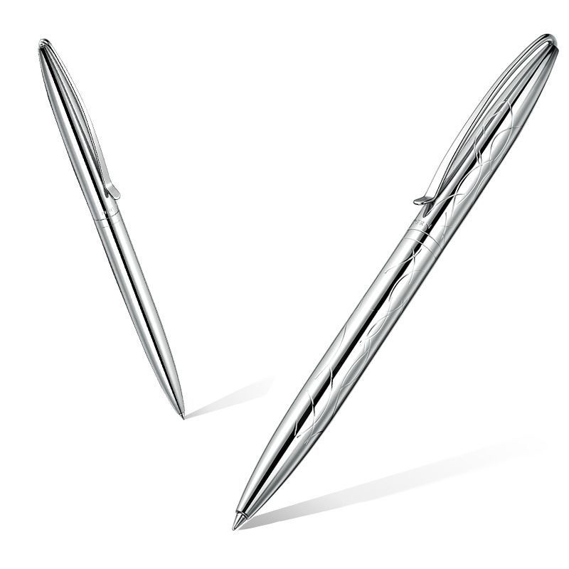 2022. gada augstas kvalitātes 01 lodīšu pildspalvas Nerūsējošā tērauda raksta griešanas kancelejas piederumi Biroja piederumi Jauna dāvanu tintes pildspalva