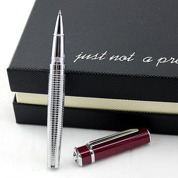Висококачествена марка Метална ролкова химикалка Луксозни химикалки за писане Офис Училищни доставчици Диамантена писалка Канцеларски материали