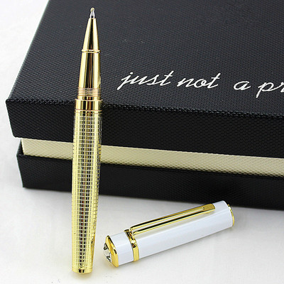 Pix rulant din metal de înaltă calitate Pixuri cu bile de lux pentru scris, birou, școală, furnizori, pix cu diamant, papetărie