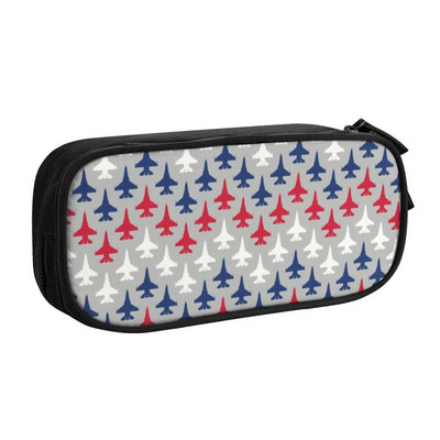 Airbus Fighter Pilot Kawaii Pernica Dječak Djevojčica Velika pohrana Zrakoplovni Zrakoplov Torbica za olovke Studentski pribor