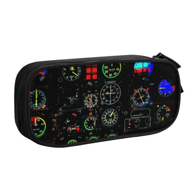 Airbus Fighter Pilot Kawaii Pernica Dječak Djevojčica Velika pohrana Zrakoplovni Zrakoplov Torbica za olovke Studentski pribor