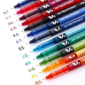 1 бр. Pilot V5 цветна гел мастилена писалка 0,5 mm топка Tecpoint Candy Writing Drawing Японски канцеларски материали Office School A6911