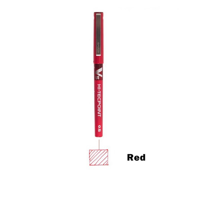 1gab Pilot V5 Color gēla tintes pildspalva 0,5 mm lodīšu Tecpoint konfekšu rakstīšanas zīmējums japāņu kancelejas preces biroja skola A6911