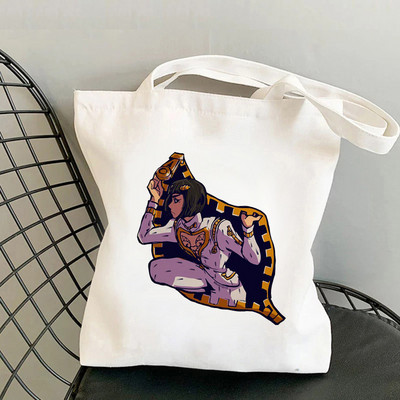 Jojo Bizarre Adventure Τσάντα αγορών Τσάντα αγορών Επαναχρησιμοποιήσιμη Bolsa Shopping Tote Τσάντα String Sac Cabas Jute Bolsa Compra Cabas