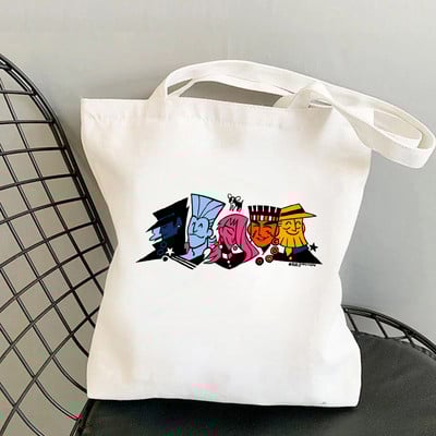 Jojo Bizarre Adventure Τσάντα αγορών Τσάντα αγορών Επαναχρησιμοποιήσιμη Bolsa Shopping Tote Τσάντα String Sac Cabas Jute Bolsa Compra Cabas