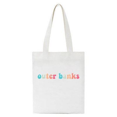 Outer Banks TV Tote Bags za žene Ljetna torba za kupovinu Casual Resuable Eco Shopper Bag Pogue Life Bolsa Feminina