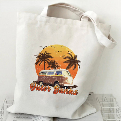 Outer Banks TV Tote Bags za žene Ljetna torba za kupovinu Casual Resuable Eco Shopper Bag Pogue Life Bolsa Feminina