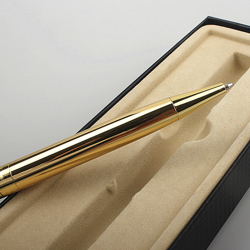 Luksusa skolas rakstāmpiederumi Metāla lodīšu pildspalva Skolas biroja piederumi rullīšu lodīšu pildspalva