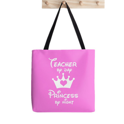 Pribor za učitelje Talking About Plants Printed women Harajuku tote shopper Funny handbag girl shopping Lady gift Canvas Bag