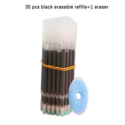 Haile 26 τεμ./σετ Kawaii Erasable Pens Gel Pen Refills Rods 0,5mm Push Automatic Press Στυλό Ballpoint Πλενόμενη λαβή γραφικής ύλης