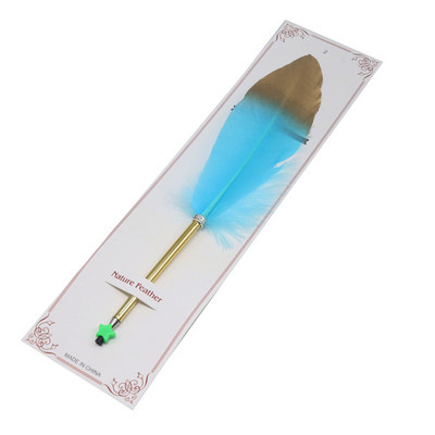 1 kom pernata kemijska olovka Creative sprej zlatna pernata olovka kuglična Metalna olovka s potpisom Kist Božićni dar Olovka s potpisom za vjenčanje