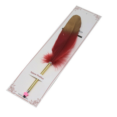 1 kom pernata kemijska olovka Creative sprej zlatna pernata olovka kuglična Metalna olovka s potpisom Kist Božićni dar Olovka s potpisom za vjenčanje