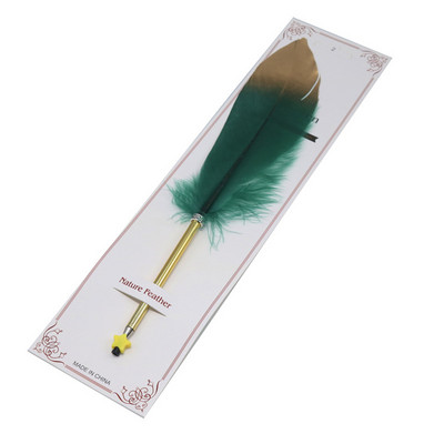 1 kom pernata kemijska olovka Creative sprej zlatna pernata olovka kuglična Metalna olovka s potpisom Kist Božićni dar Olovka s potpisom za vjenčanje