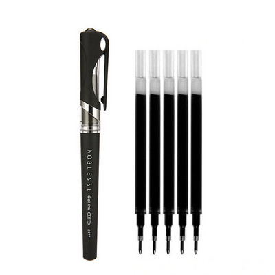 Suure mahutavusega paks kontoripliiats, signatuurkalligraafia pliiats, 1,0 mm geelpliiats koolikontori kirjatarvete jaoks