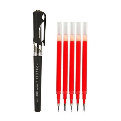 Suure mahutavusega paks kontoripliiats, signatuurkalligraafia pliiats, 1,0 mm geelpliiats koolikontori kirjatarvete jaoks