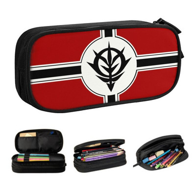 Mobil öltöny Gundam Hercegség Zeon Kawaii tolltartó lányoknak fiúknak nagy kapacitású anime manga ceruzadoboz iskolai kellékek