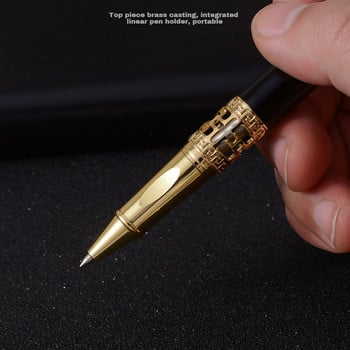 Λογότυπο New Arrival Dragon Crystal Diamond Metal Roller Ballpoint Στυλό ανδρών για δώρο γενεθλίων με την καλύτερη ποιότητα που μπορεί να κάνει